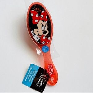 Disney Minnie Mouse cherry scent Red glitter hairbrush